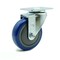 Service Caster 4 Inch Blue Polyurethane Wheel Swivel Top Plate Caster SCC-20S414-PPUB-BLUE-TP3 - alternate 1